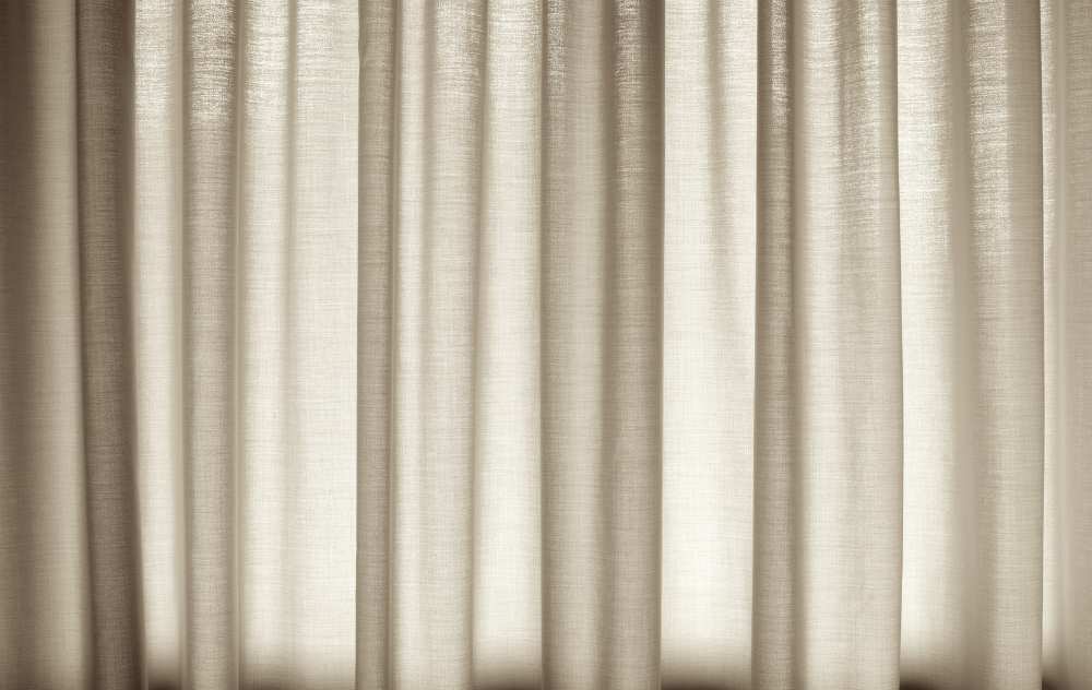 How do you Unwrinkle linen curtains?
