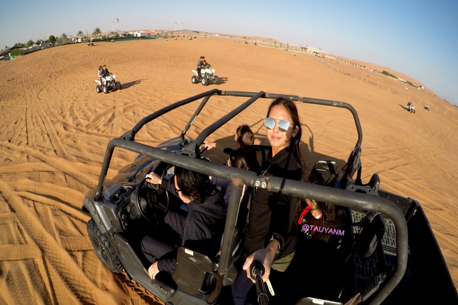 Dune Bashing in Dubai