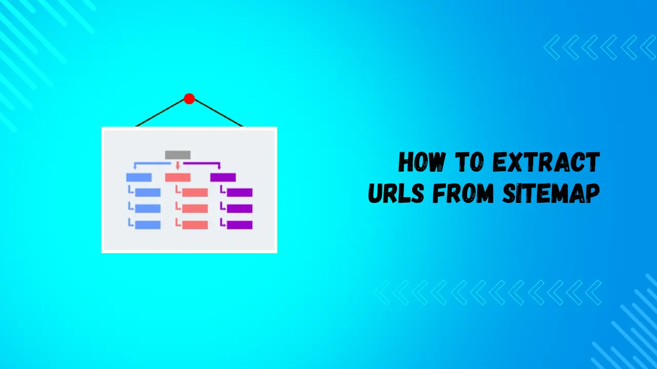 extract URLs from a sitemap