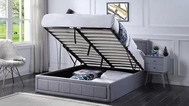 king size grey ottoman storage bed frame gas lifting5060619465657 01c MP